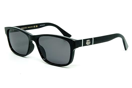 Gucci オーバーサイズサングラス 黒 Amazon | [グッチ] カスタム サングラス GG0764O-002(51SIZE